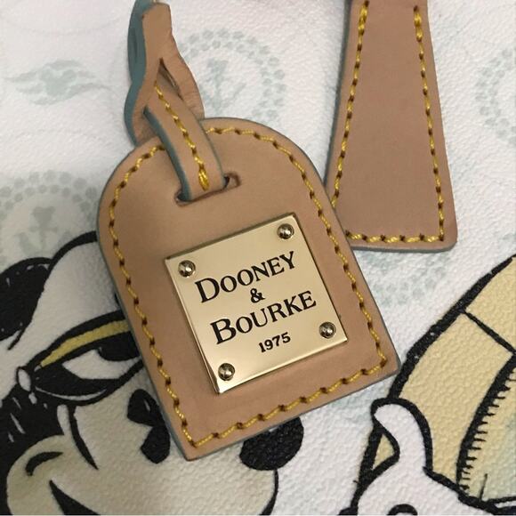 Disney Cruise Line Dooney & Bourke port hole Zip Top shopper Tote Bag - Picture 11 of 13